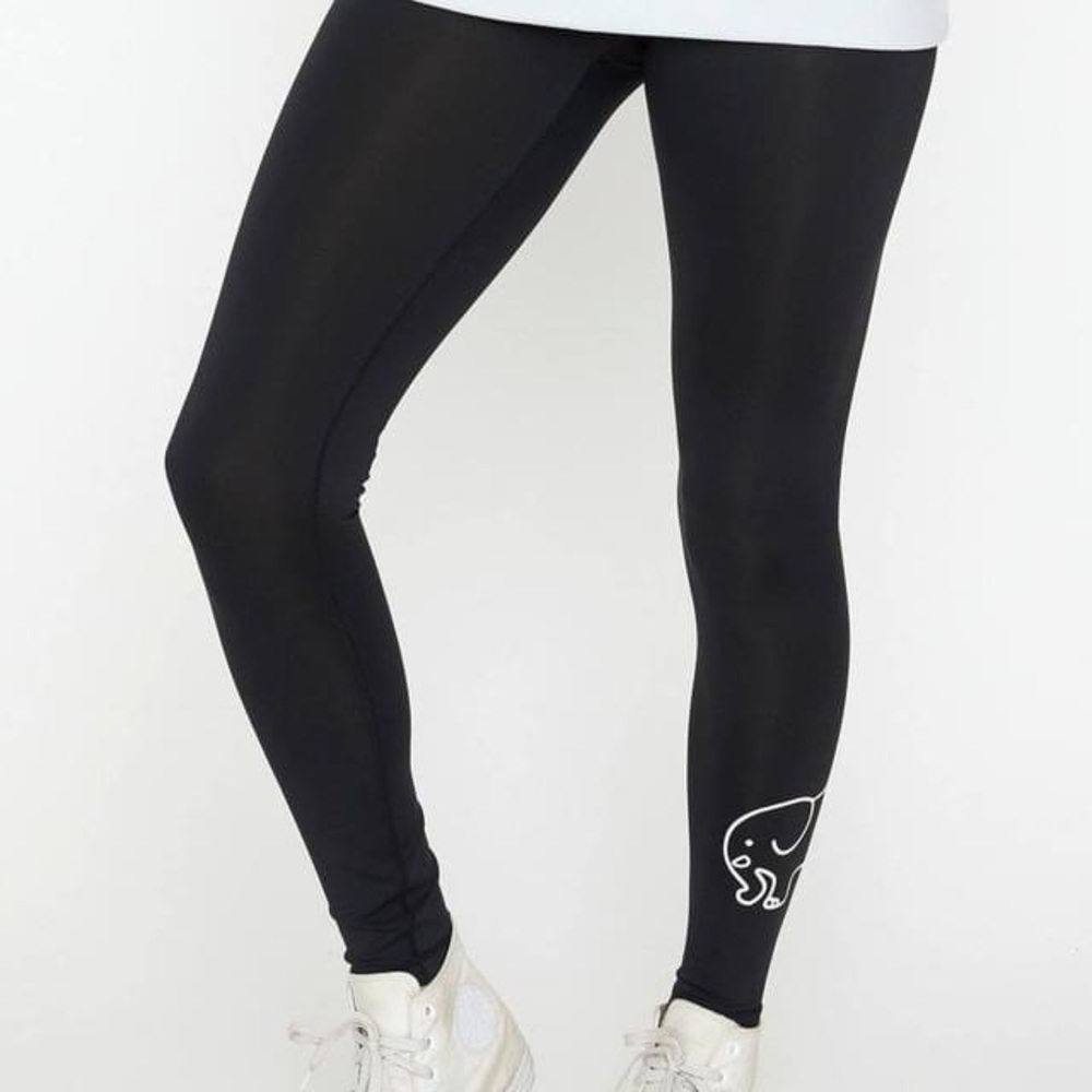 Ivory Ella Recycled Black Leggings - Small
